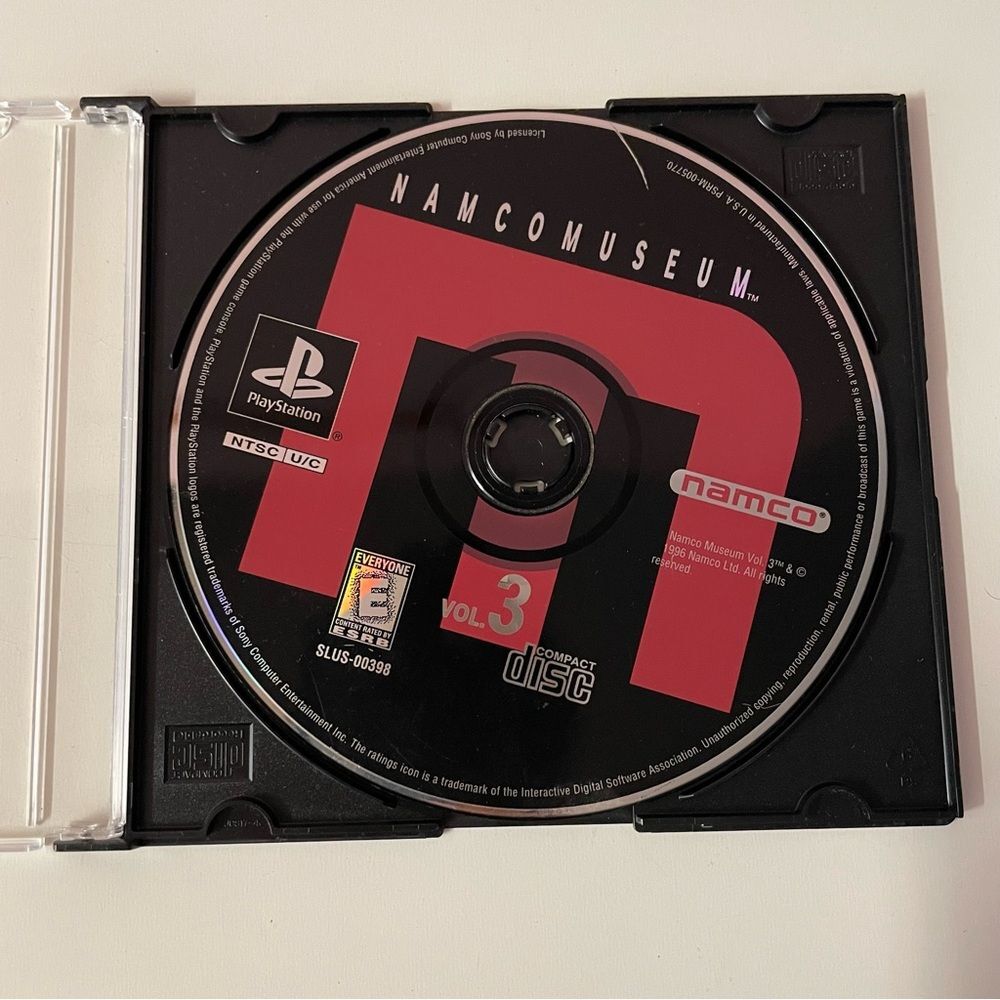 Vintage PlayStation 1 Namco Museum Vol. 3